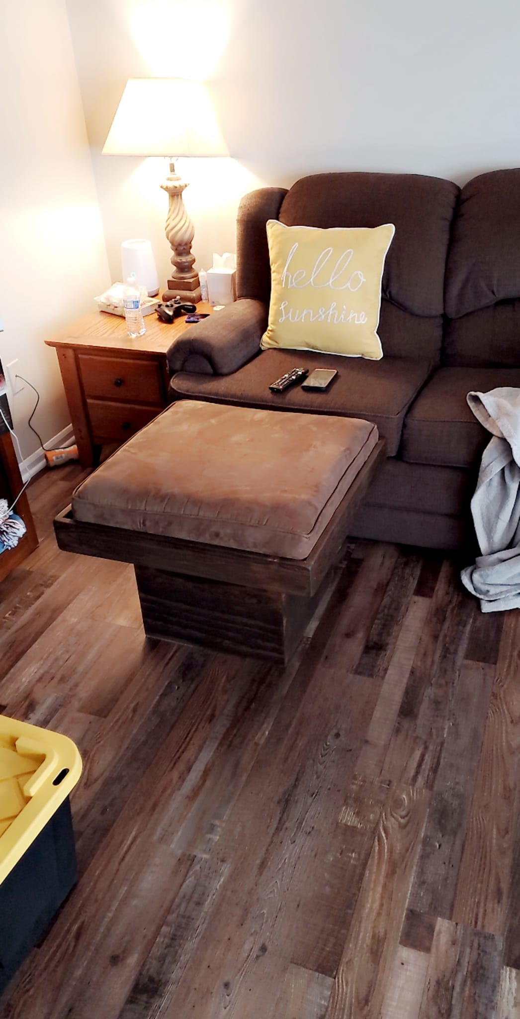 Custom furniture piece built for a client